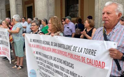 El movimiento vecinal reclama a la Junta de Andalucía un tercer médico, un celador y un pediatra
