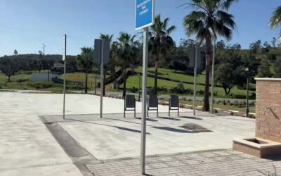 El nuevo área de acogida de autocaravanas de Santa Bárbara ya es una realidad
