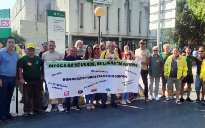 El Plan INFOCA reivindica derechos, medios y personal para realizar su trabajo con seguridad