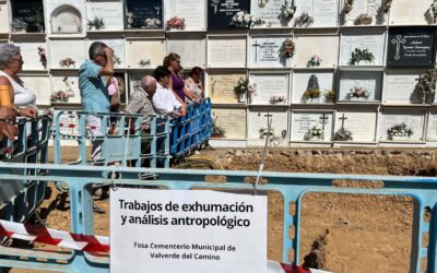 Valverde inicia los trabajos de exhumación en la fosa común del cementerio