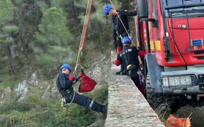 La UME elige a Calañas y Valverde para realizar ejercicios de adiestramiento