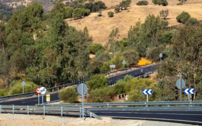 Finaliza la mejora de la carretera entre El Cerro y San Telmo tras una inversión de dos millones