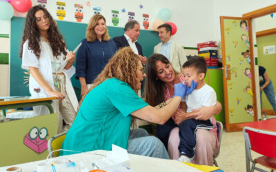 Sanidad inicia la vacunación contra la gripe en los colegios de los niños de 3 y 4 años